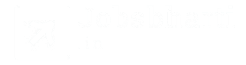 White Jobsbharti.in logo