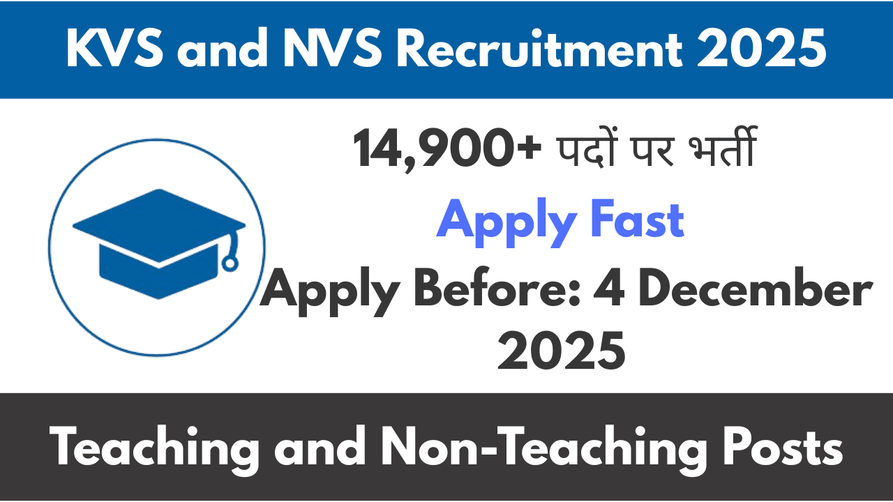 KVS and NVS Recruitment