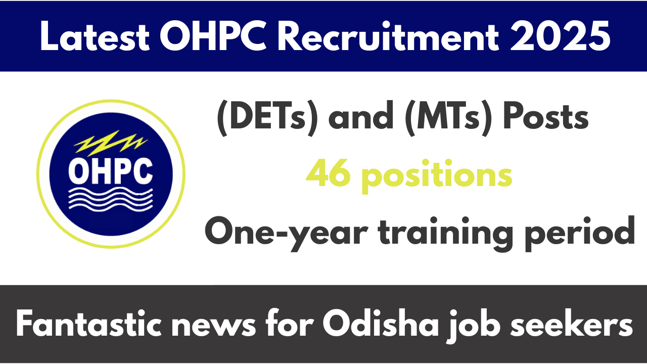 Latest OHPC Recruitment