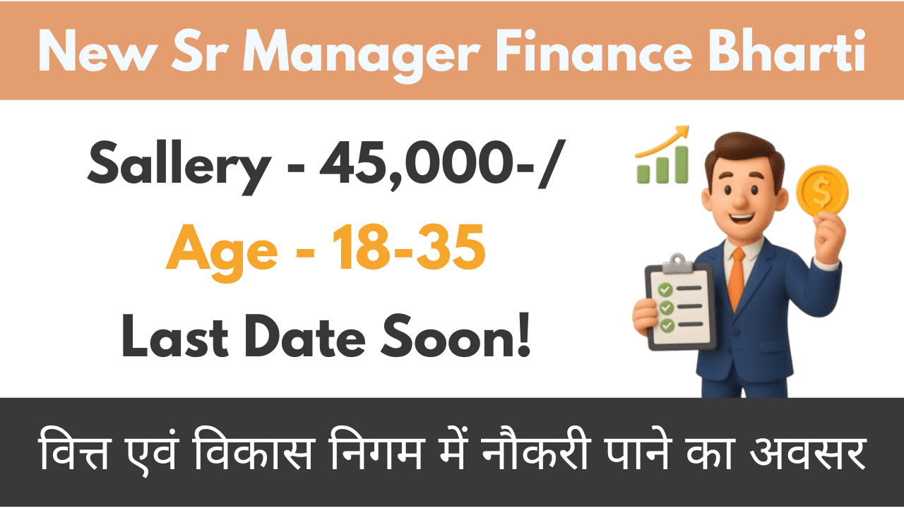 New Sr Manager Finance Bharti