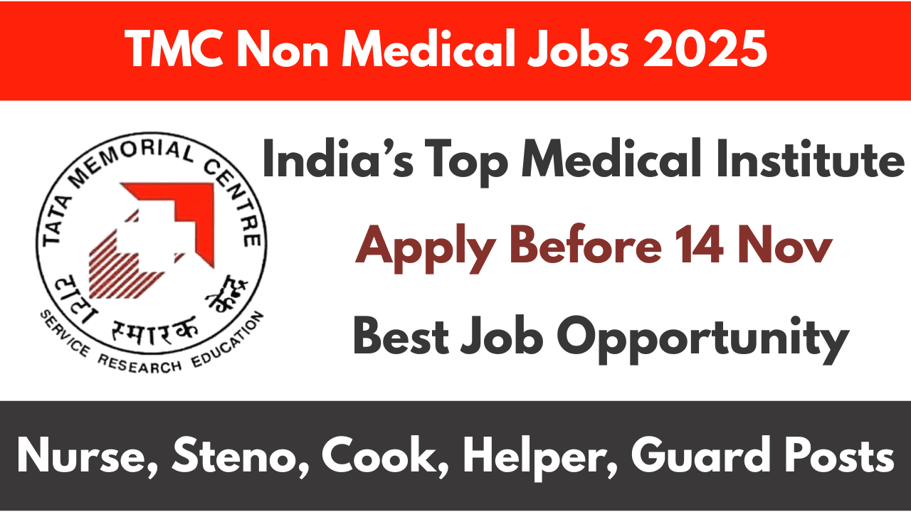TMC Non Medical Jobs