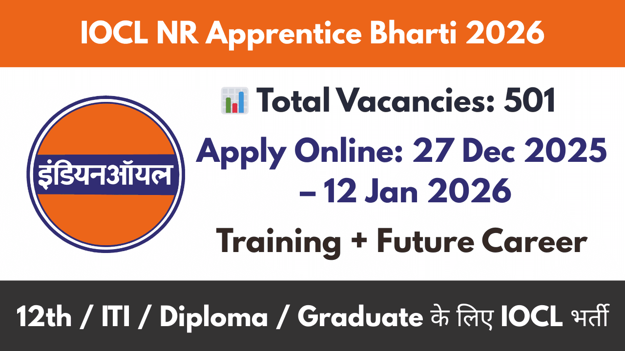 IOCL NR Apprentice Bharti