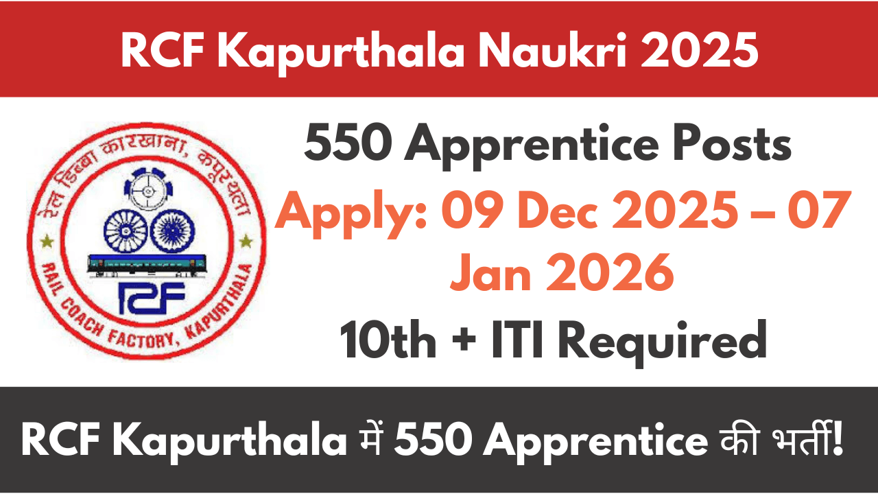 RCF Kapurthala Naukri