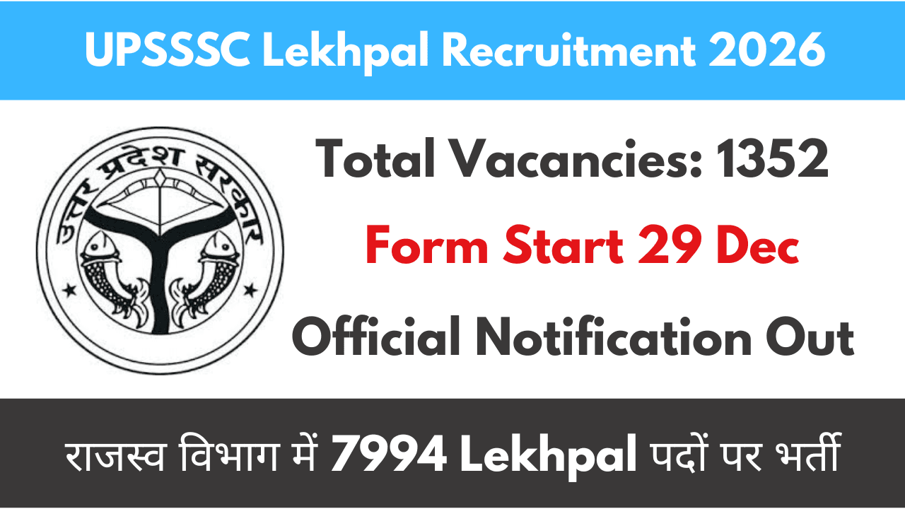 UPSSSC Lekhpal Recruitment