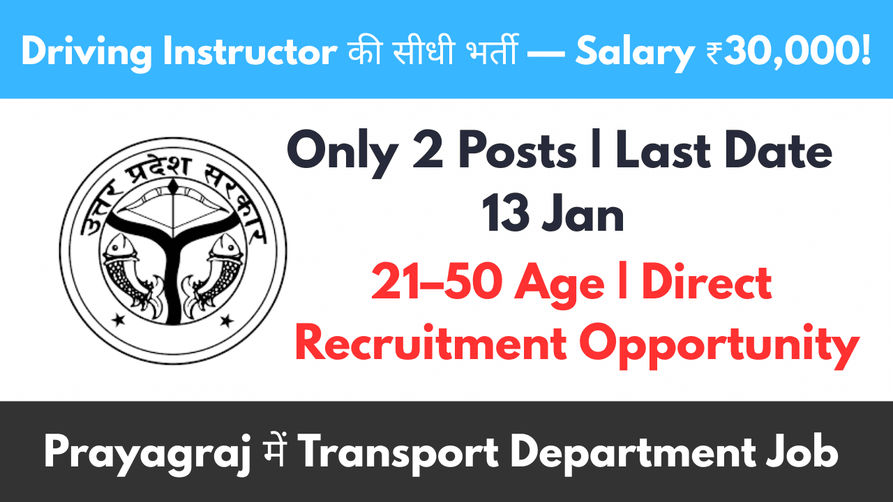 Driving Instructor Job