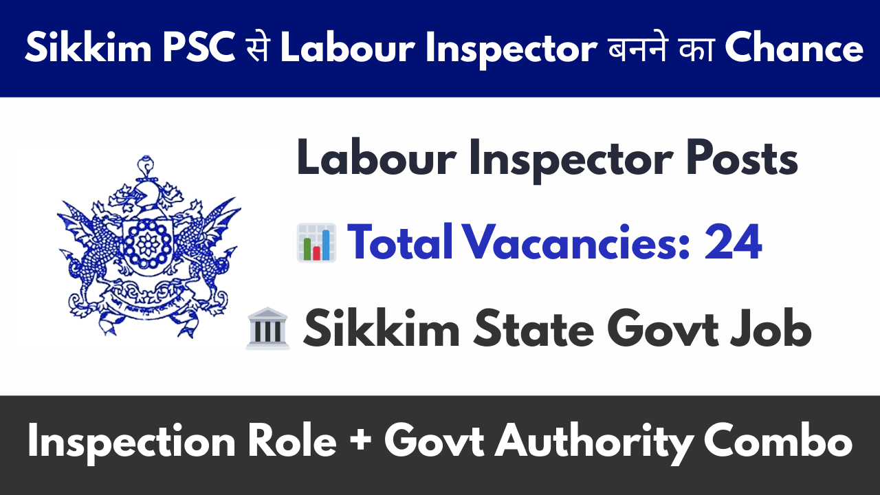 Sikkim PSC Bharti