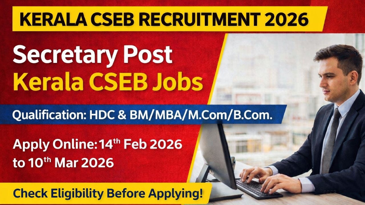 Kerala CSEB Recruitment