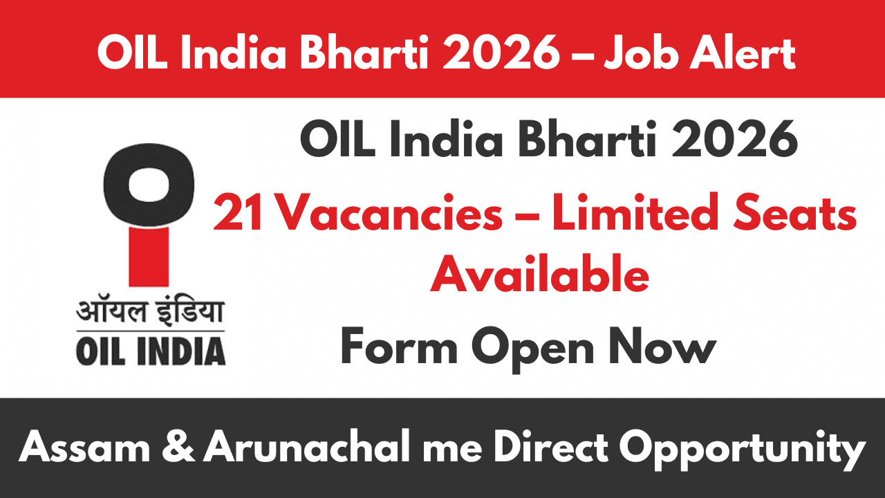 OIL India New Bharti