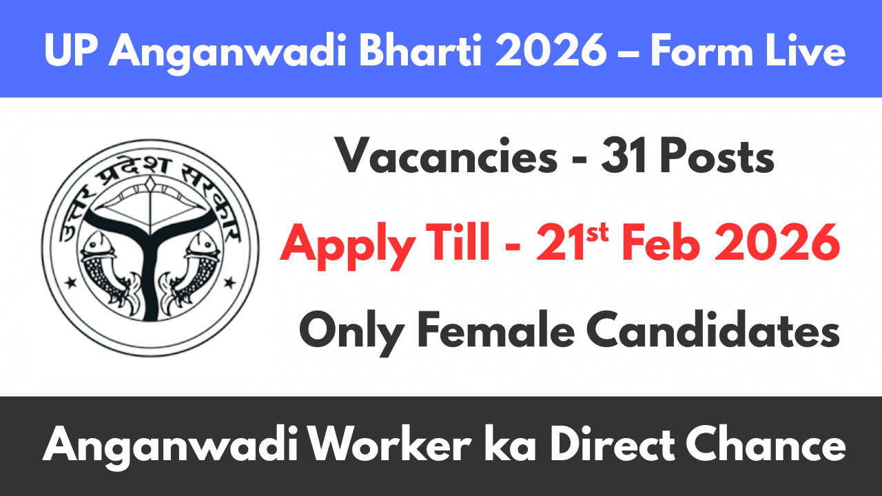UP Anganwadi Recruitment