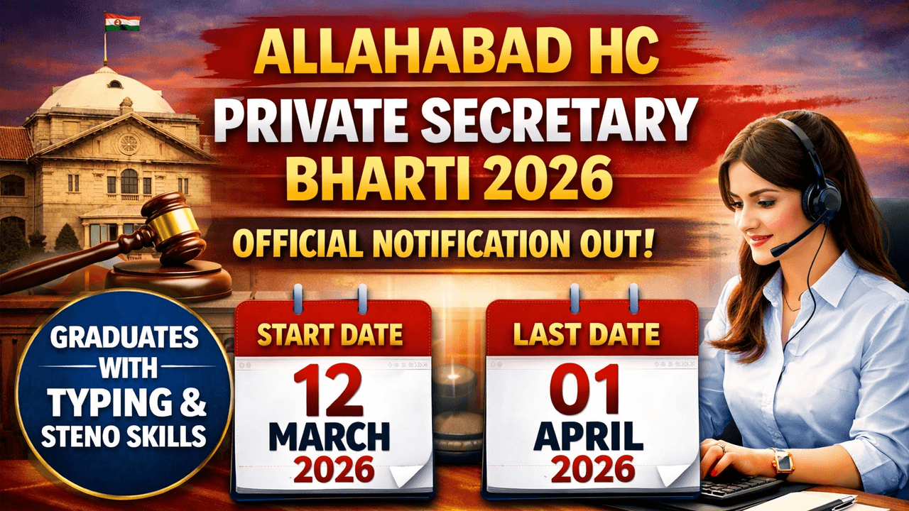 Allahabad HC Private Secretary Bharti 2026