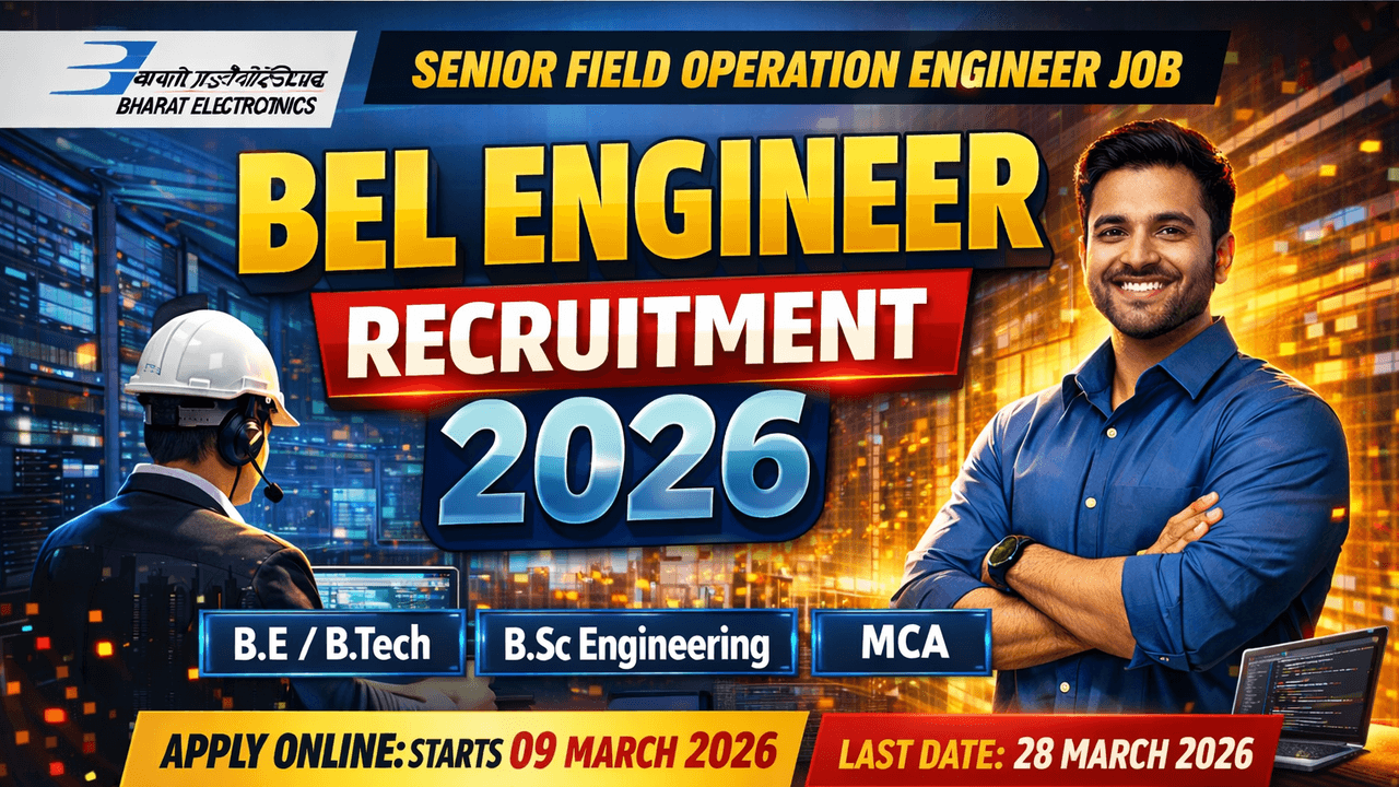 BEL Engineer Recruitment 2026