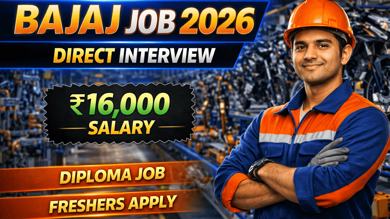 Bajaj Auto Campus Vacancy 2026