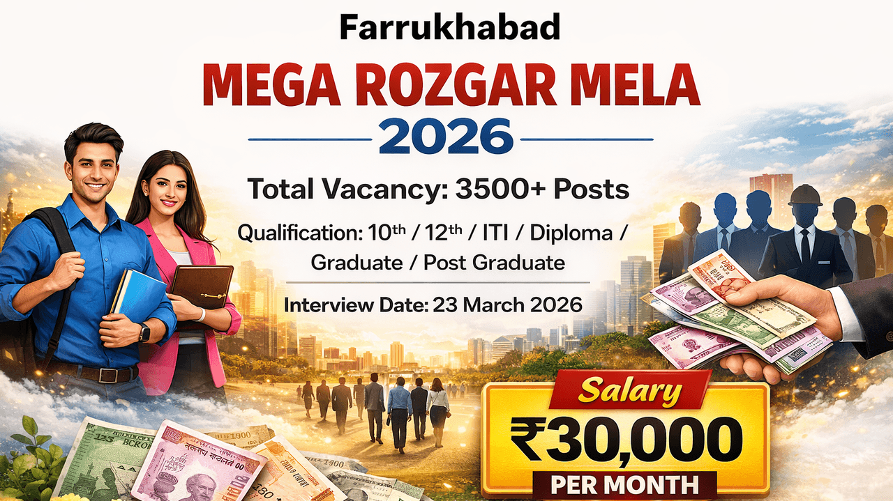 Farrukhabad Mega Rozgar Mela 2026