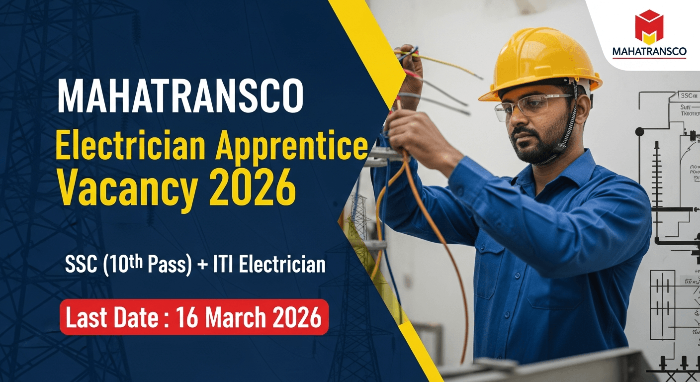 MAHATRANSCO Electrician Apprentice Vacancy 2026