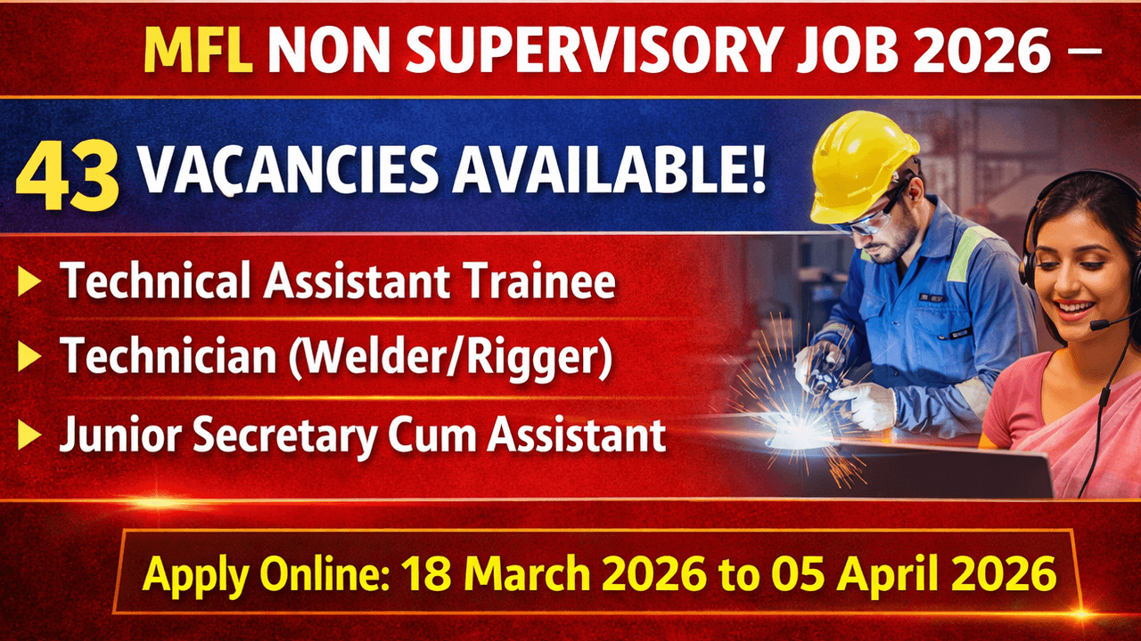 MFL Non Supervisory Job 2026