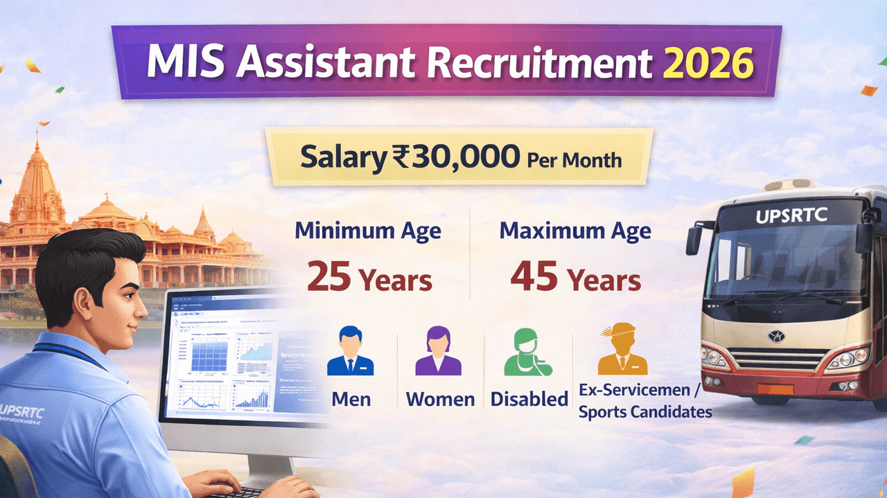 MIS Assistant Recruitment 2026 – Apply Online Now 🔥 New