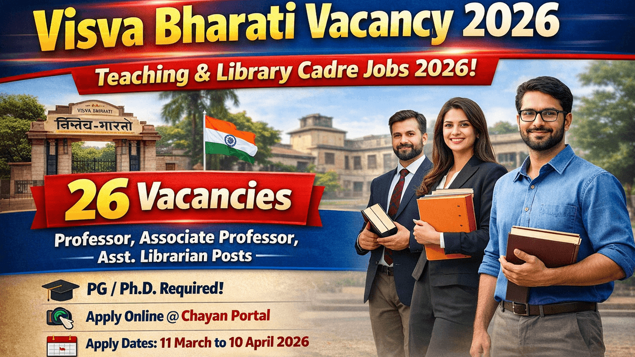 Visva Bharati Vacancy 2026
