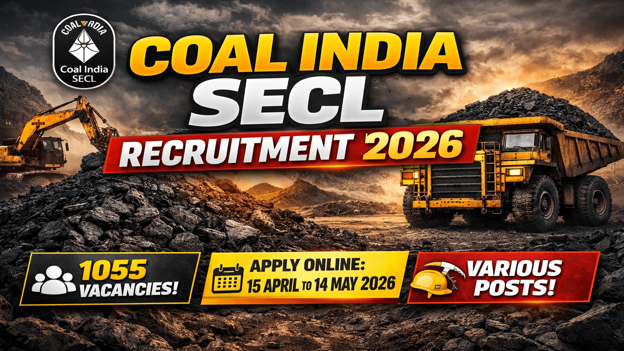 Coal India SECL Recruitment 2026