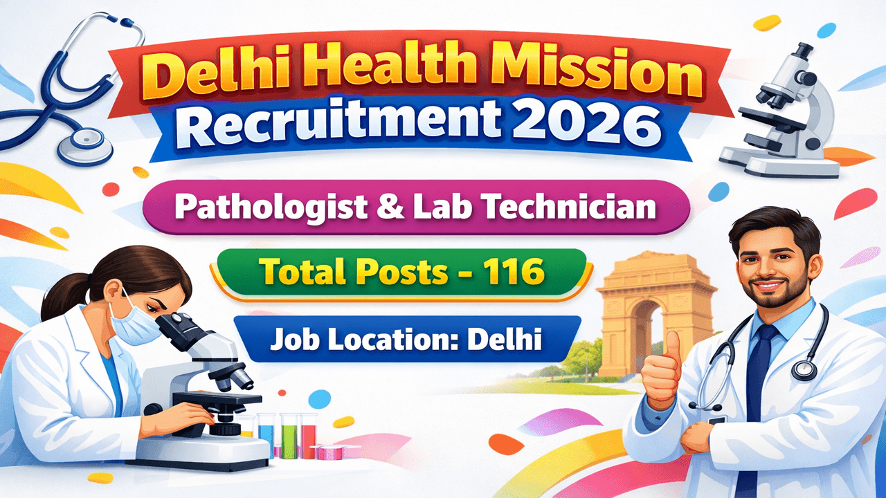 Delhi Health Mission Bharti 2026