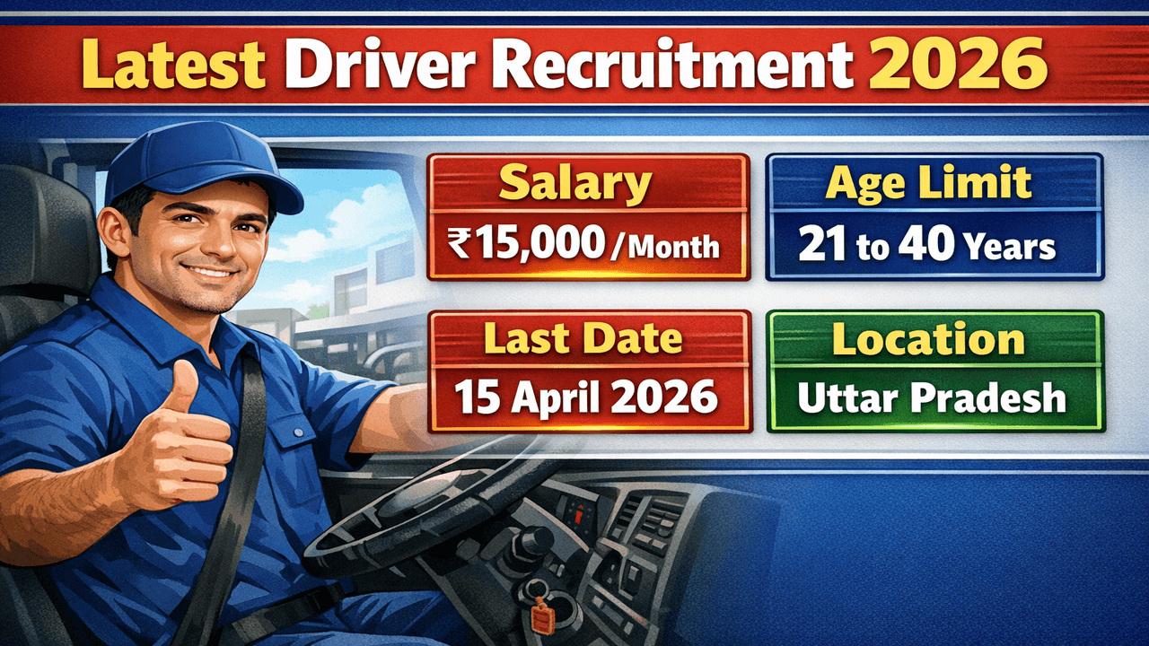 Latest Driver Recruitment 2026