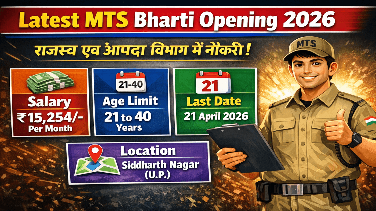 Latest MTS Bharti Opening 2026