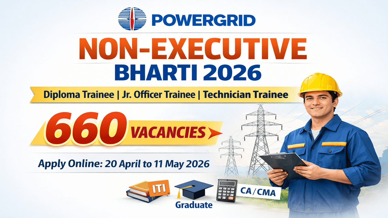 PowerGrid Non-Executive Bharti 2026