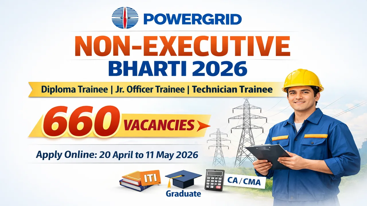 PowerGrid Non-Executive Bharti 2026