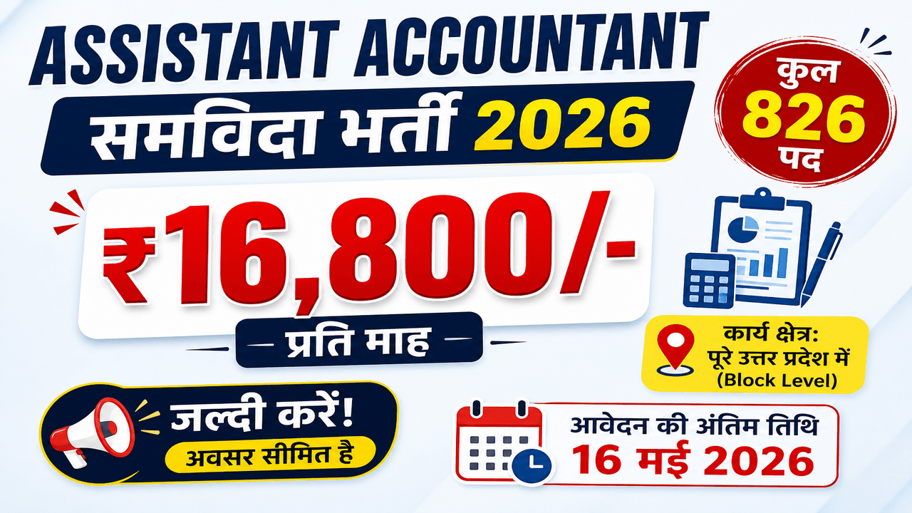 Assistant Accountant Samvida Bharti 2026