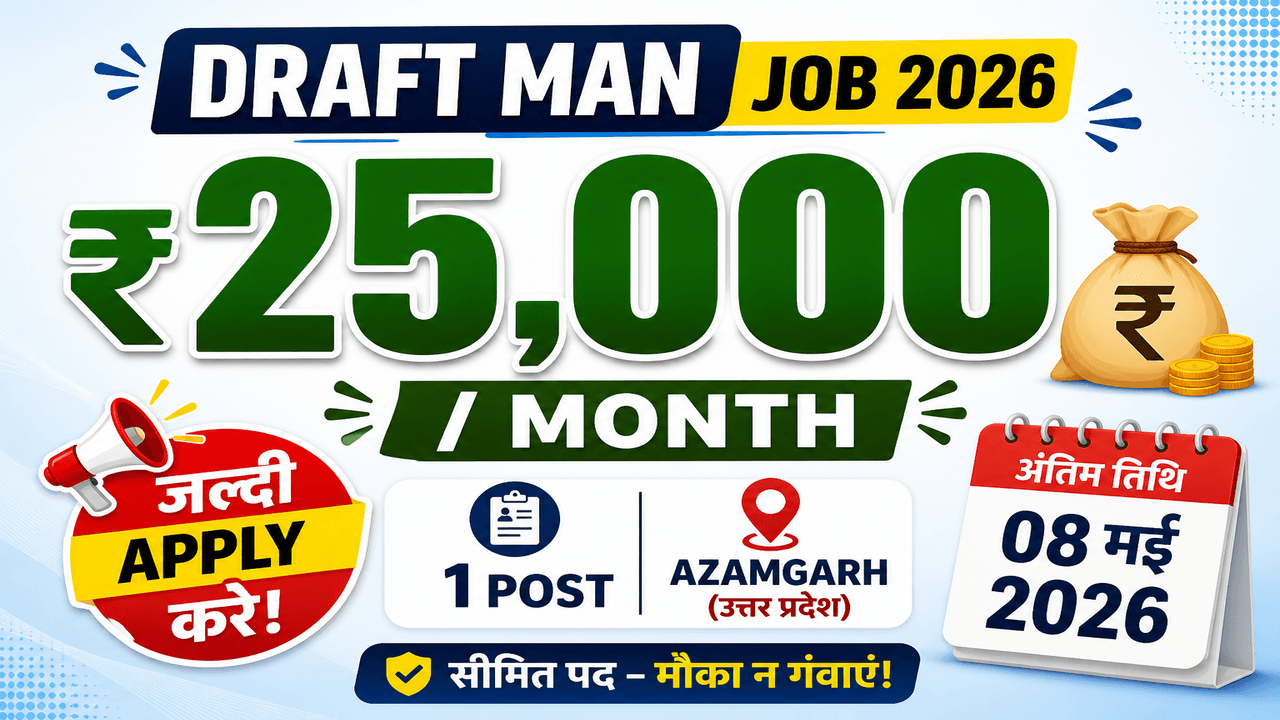 Draft Man Samvida Job 2026