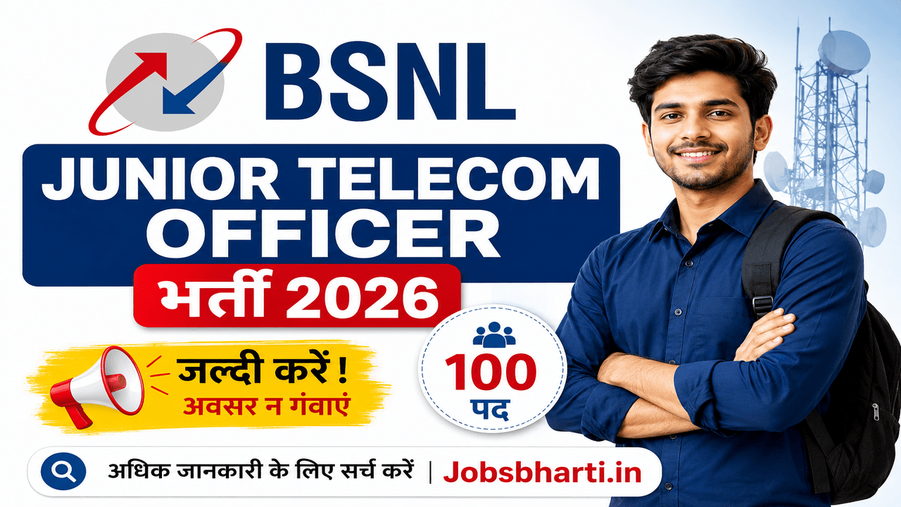 Junior Telecom Officer Bharti 2026