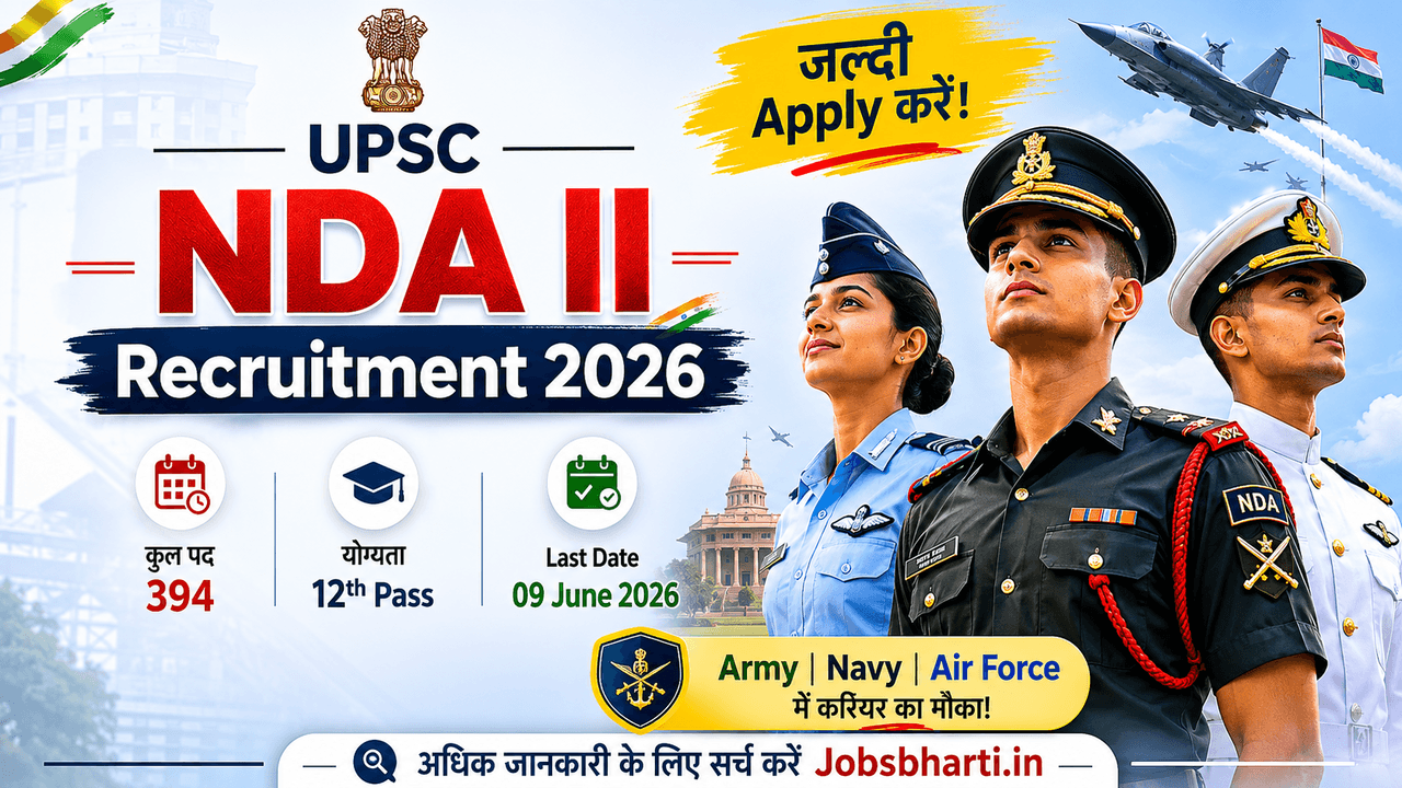 UPSC NDA II Recruitment 2026
