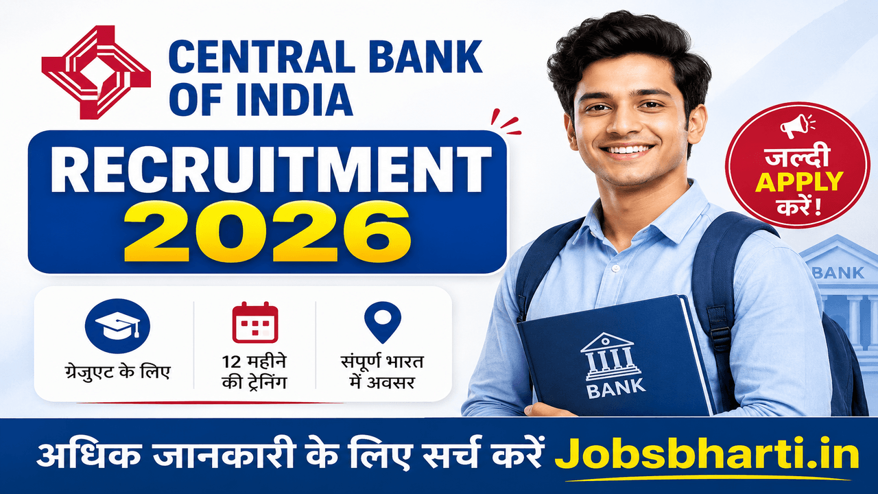 Central Bank of India Recruitment 2026