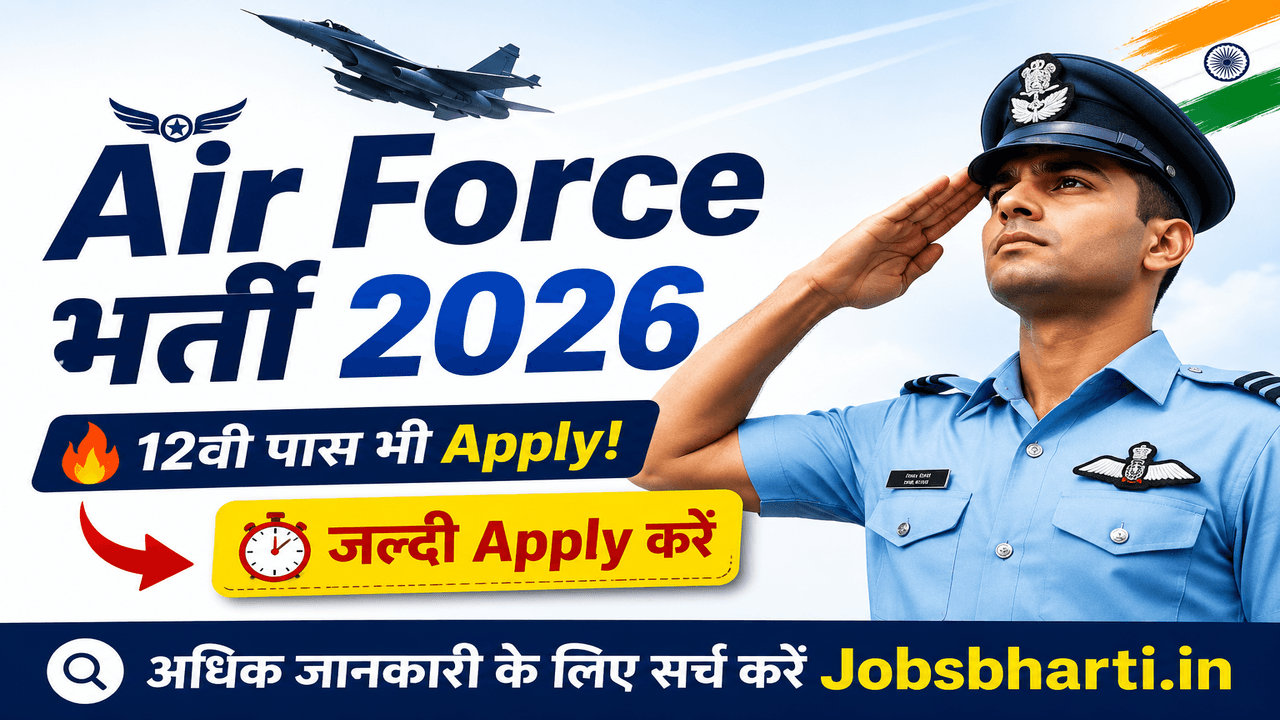 Indian Air Force Bharti 2026