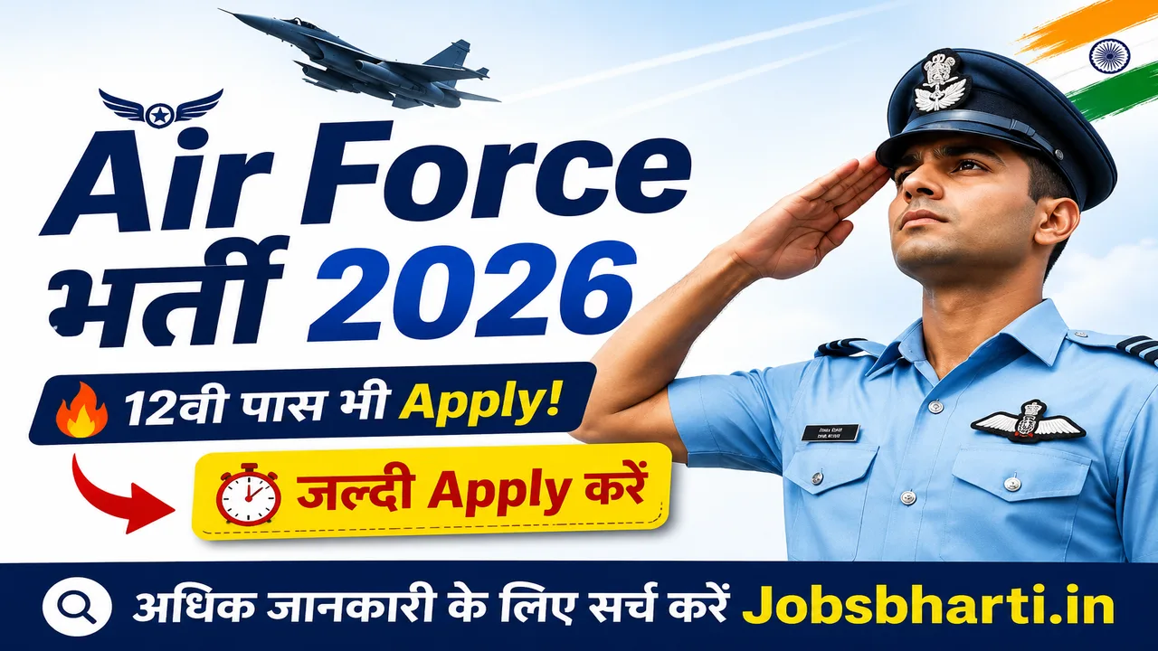 Indian Air Force Bharti 2026