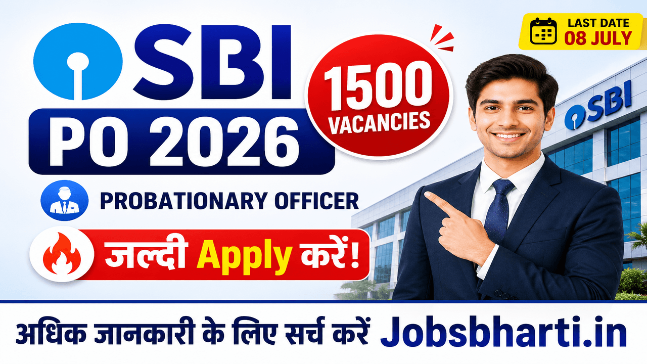 SBI PO Recruitment 2026