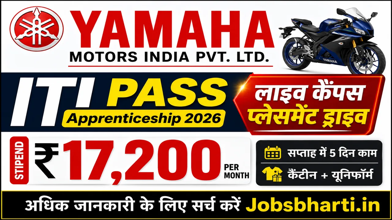 Latest ITI Pass Private Company Jobs 2026