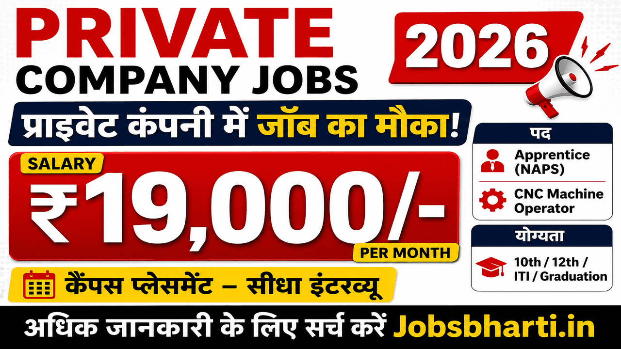 Private Company Jobs 2026