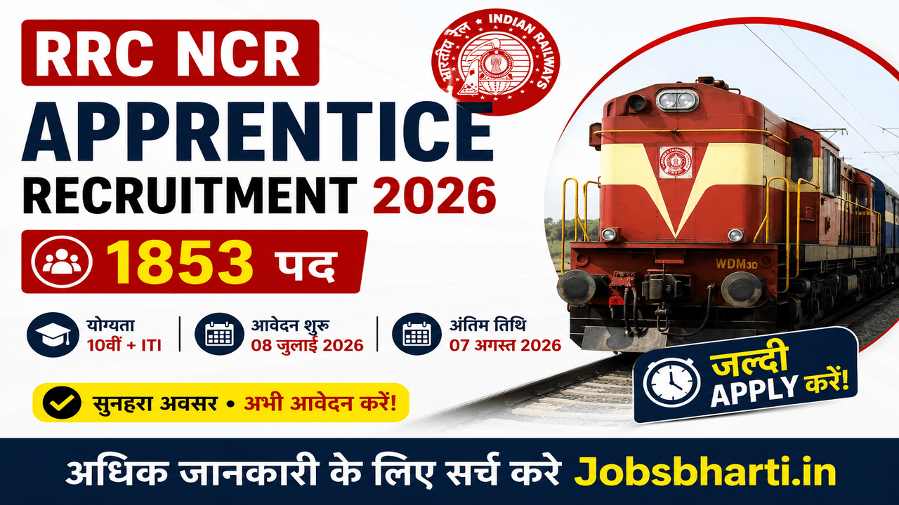 RRC NCR Apprentice Recruitment 2026