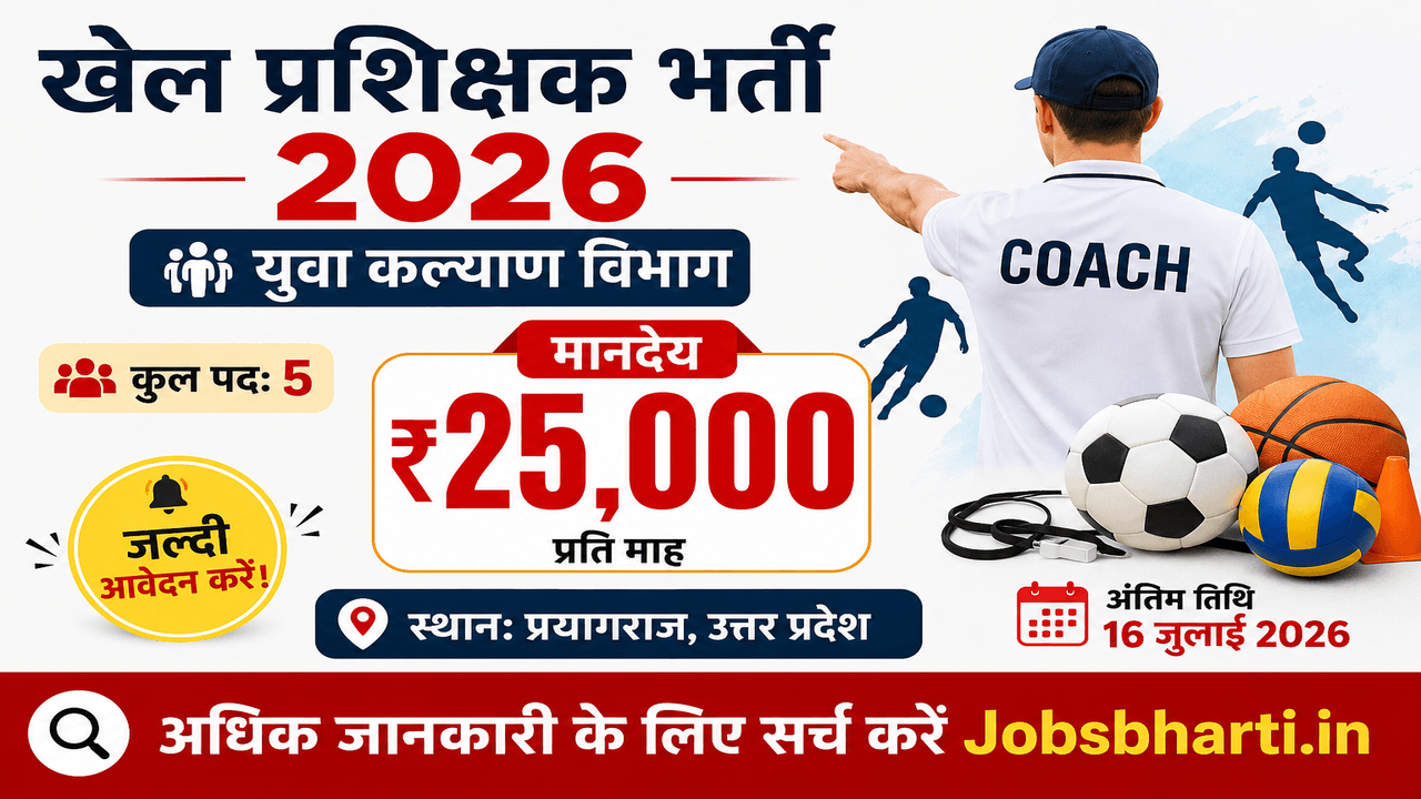 Sports Coach Recruitment 2026