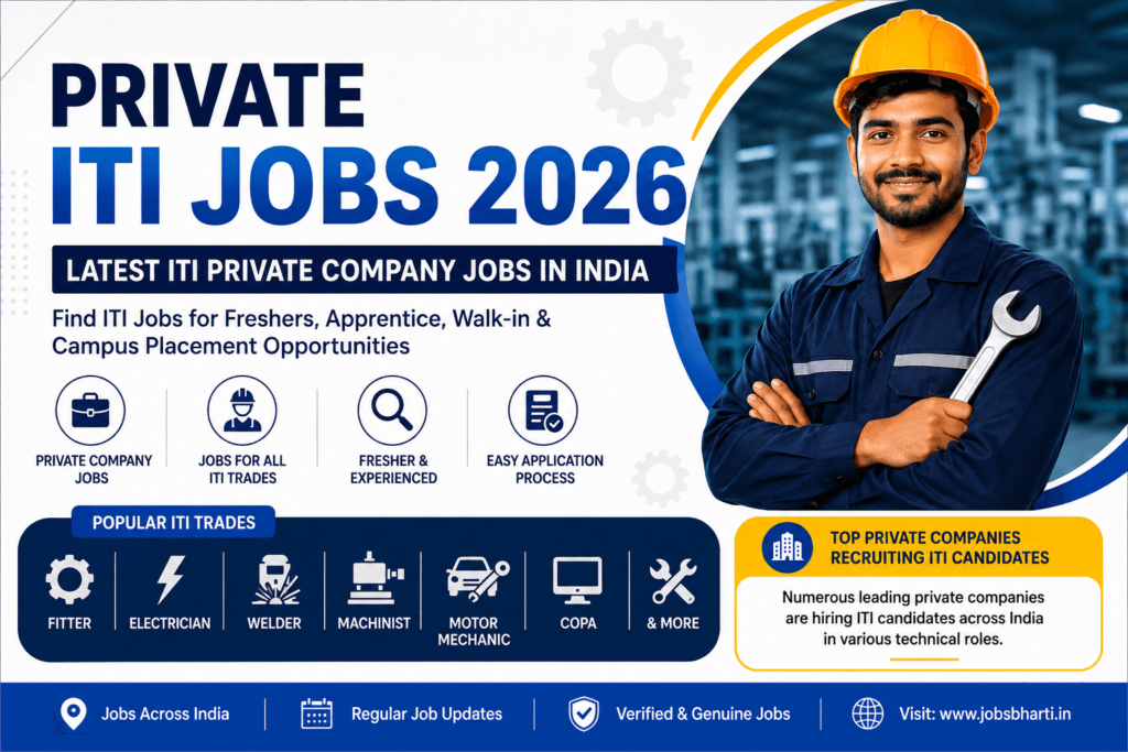 private iti jobs 2026
