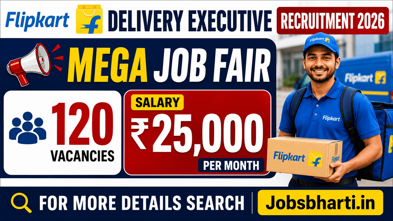 Flipkart Delivery Executive Recruitment 2026