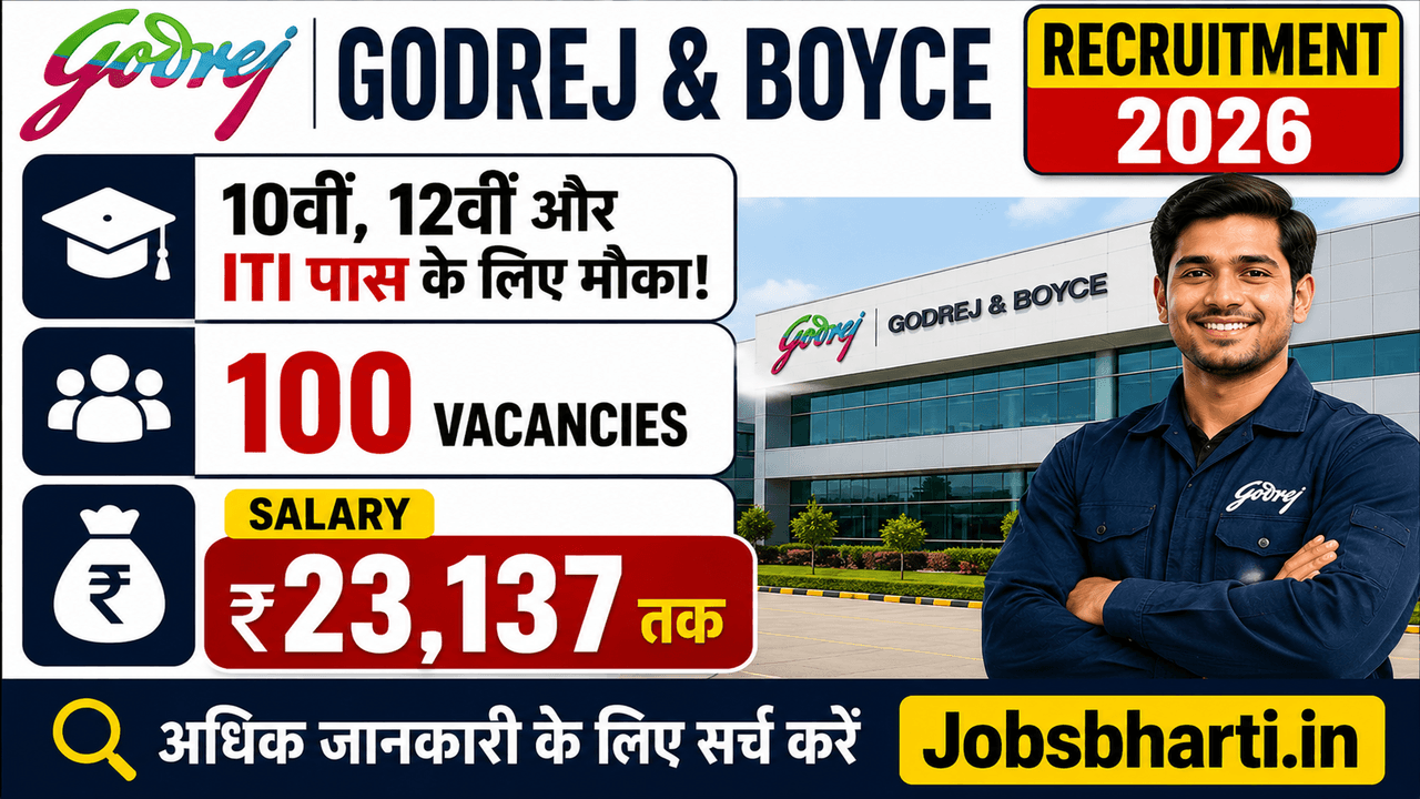 Godrej & Boyce Recruitment 2026