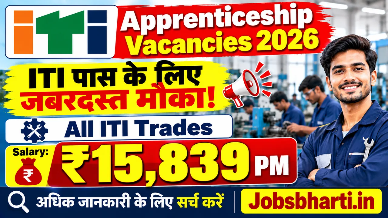 ITI Apprenticeship Vacancies 2026