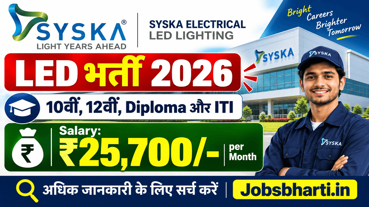 Syska Electrical LED Bharti 2026