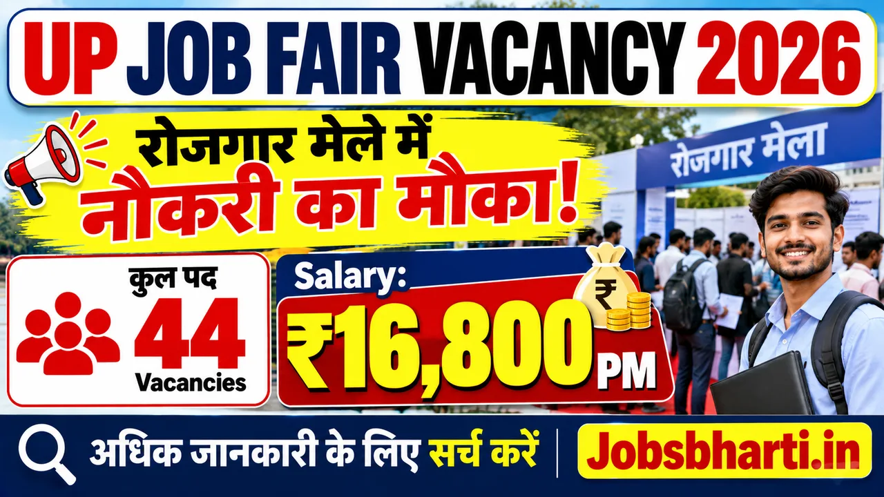 UP Job Fair Vacancy 2026