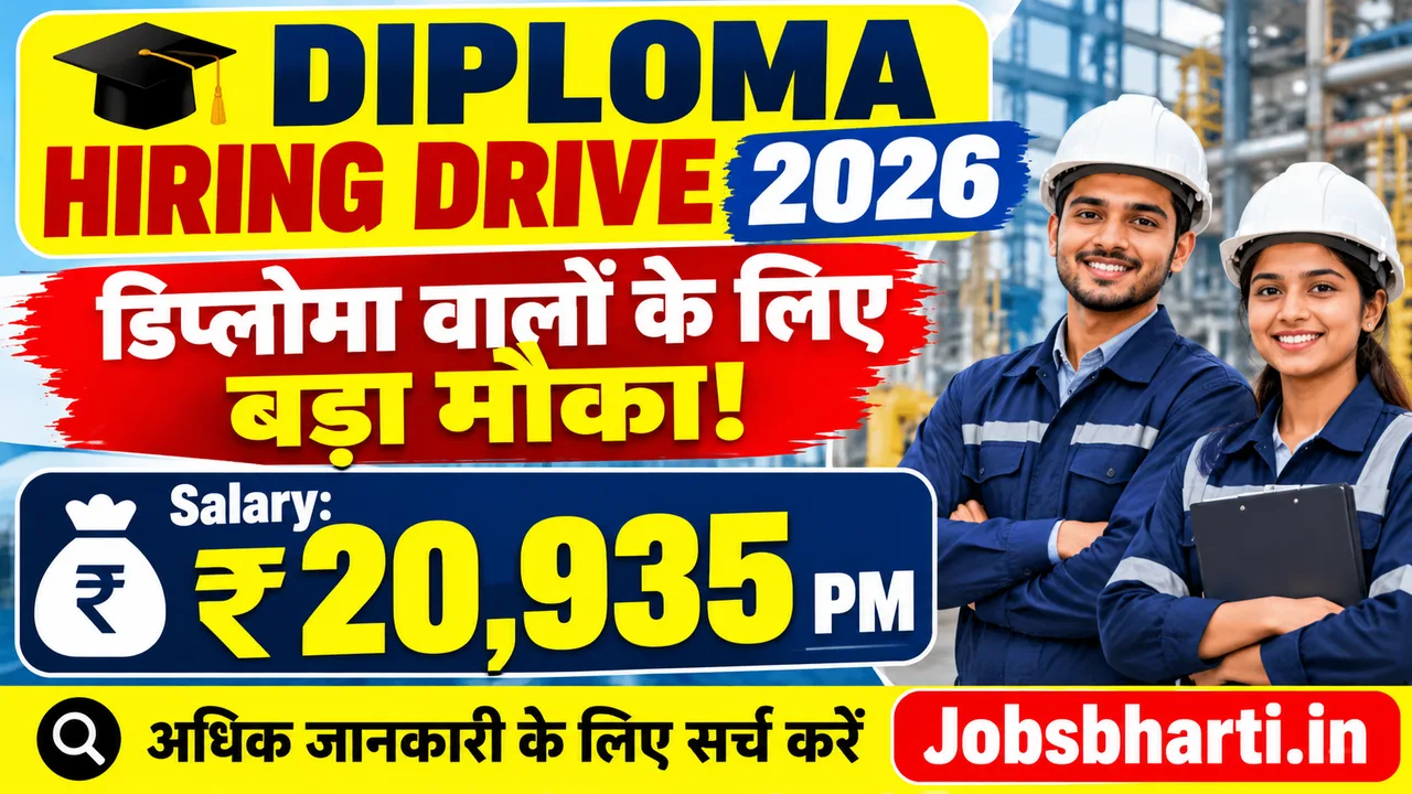 Diploma Hiring Drive 2026